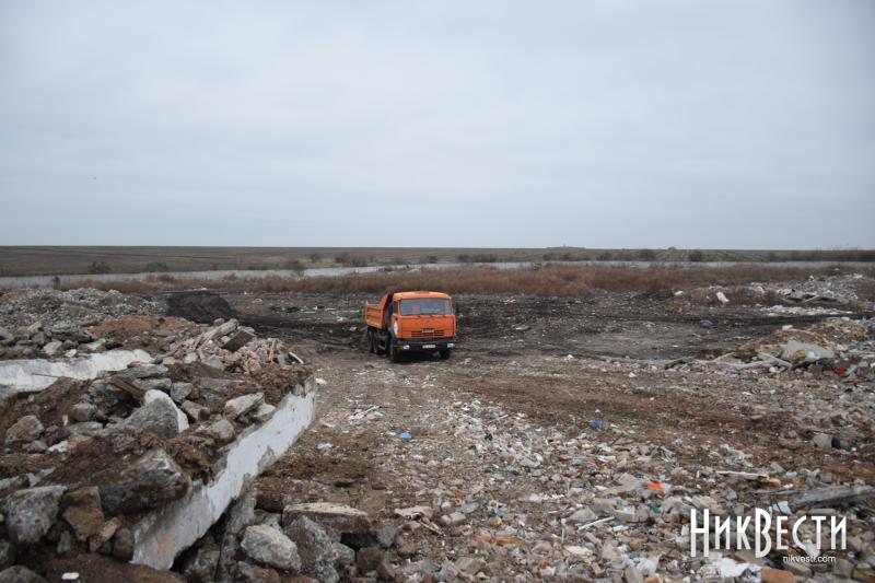 Ще один об'єкт для тимчасового зберігання сміття в Миколаївській області.