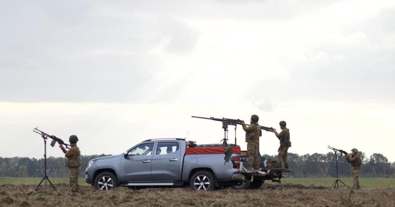 На Вінниччині військовослужбовці Національної гвардії ліквідували крилату ракету, використовуючи кулемет.